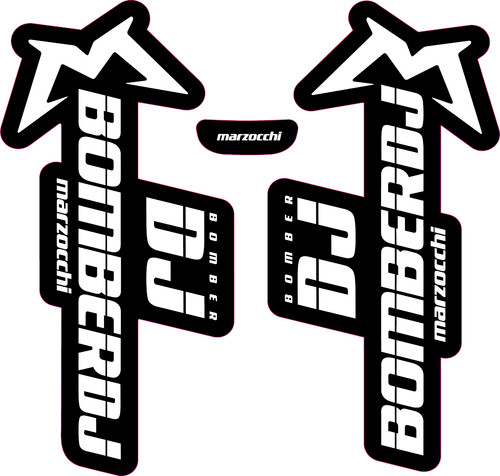 Marzocchi bomber forks - marzocchi, dj