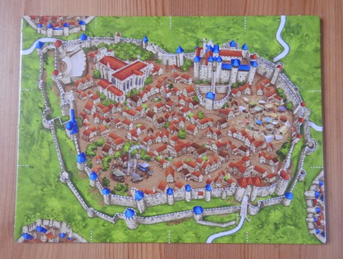 Carcassonne starting tableau - carcassonne,