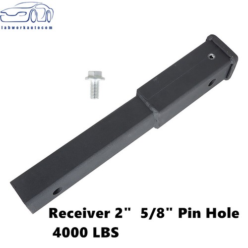 Towing trailer extension - extension, hitch