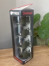 Boxed JAJ Pyrex Drinkups Glass