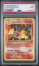 Pokémon TCG Charizard Evolutions Holo PSA 9 11/108 Mint Xy 2016