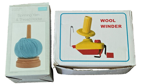 Wool winder and - wool, yarn