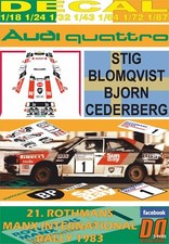 DECAL AUDI QUATTRO A1 S.BLOMQVIST MANX R. 1983 DnF (06)
