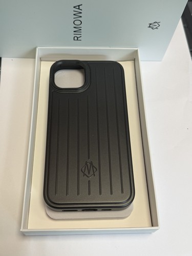 Rimowa black aluminium - black, iphone