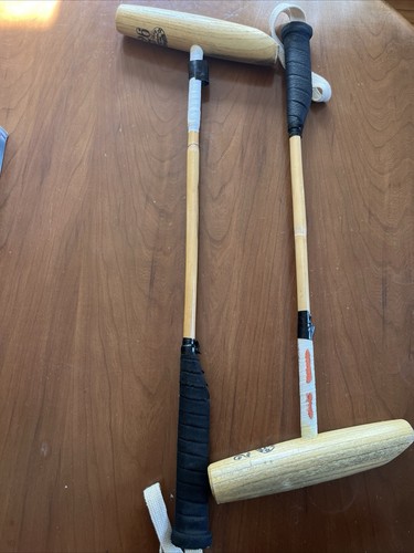 Vintage polo practice mallets - vintage,