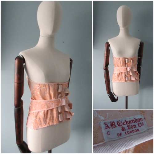 Vintage corset girdle 1930s - corset,