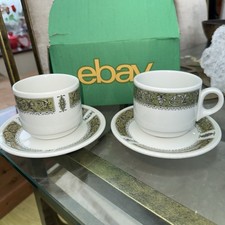 Set Of 4 Steelite Green