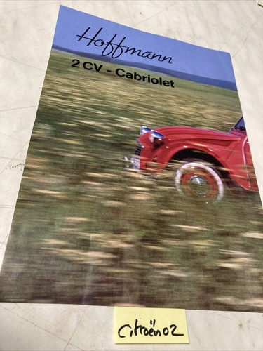 Citroën 2cv cabriolet hoffman - 2cv,