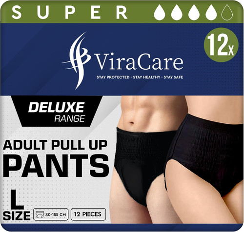 Black super incontinence - 12,