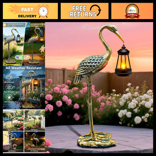 Inch solar garden crane - solar,
