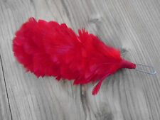 SCOTTISH REGIMENTS RED FEATHER  HACKLE BRITISH ARMY ISSUE NEW