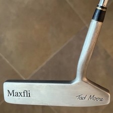 TAD MOORE MAXFLI IW-277 Masters Commemorative PUTTER 35.25” RH Steel New GP Grip