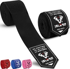 ISLERO 4.5m Boxing Hand Wraps
