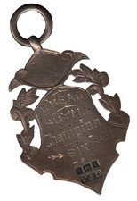 1908 Edwardian Silver Medal