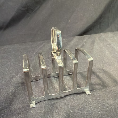 Silver plate epns toast rack - toast,