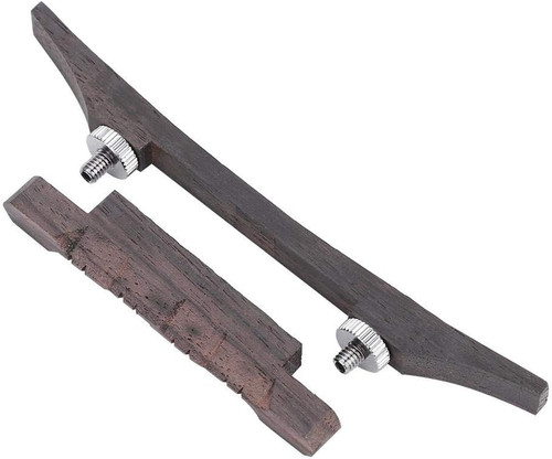 Mandolin bridge saddle - bridge,