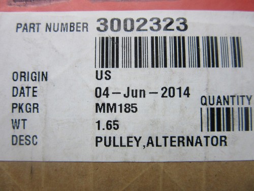 3002323 cummins alternator - cummins,