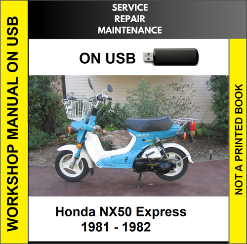 Honda nx50 express 50sr 1981 - honda,