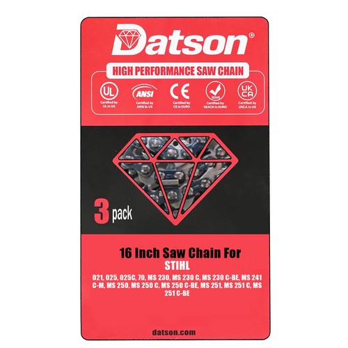 3pack chainsaw chain 62 - 16",