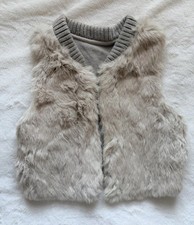 Vintage Real Rabbit Fur Gilet