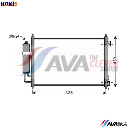 Condenser air conditioning - air,