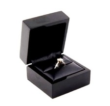 BLACK Ebony Diamond Wooden