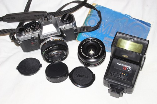 Olympus om10 slr film camera - olympus,