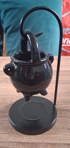 Black hanging cauldron for - cauldron,