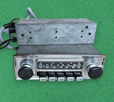 Rare Blaupunkt New Yorker FM Radio 763073700 & Amp Ferrari BMW Porsche VW Samba