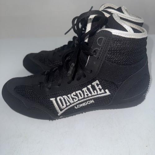 Lonsdale black boxing boots - ,