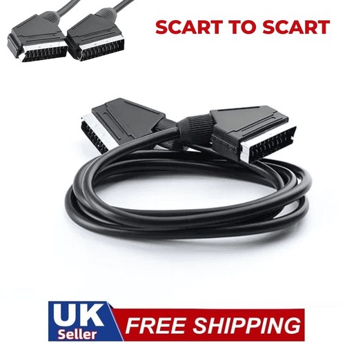 Scart plug cable 21pin - scart,