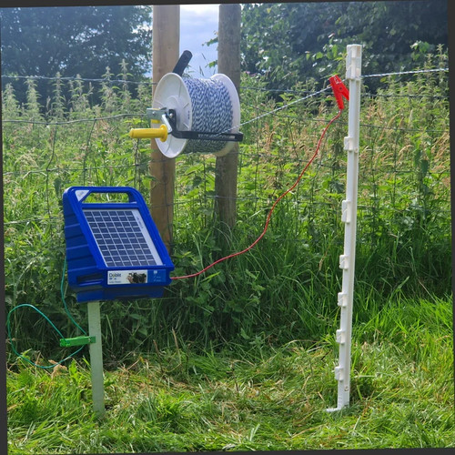 Electric fence kit - kit, solar
