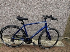 2018 GIANT RAPID 2 BICYCLE FRAME SIZE LARGE 55CM. 2x9-speedFLAT BARS. BLUE