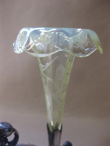 Antique uranium trumpet - uranium,