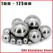 1mm To 125mm 304 Stainless Steel Ball Bearings Solid Round Balls Small Large