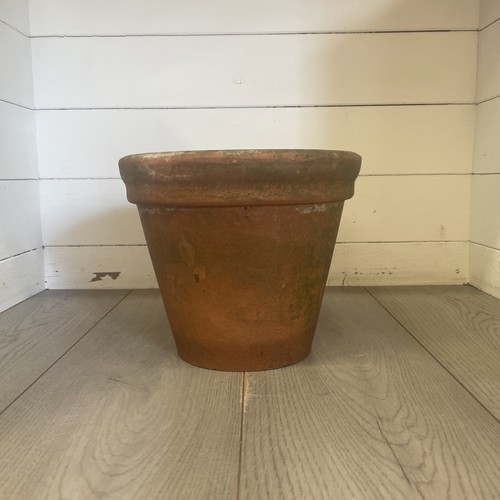Large vintage terracotta pot - vintage,