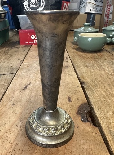 Vintage silver plated trumpet - vintage,