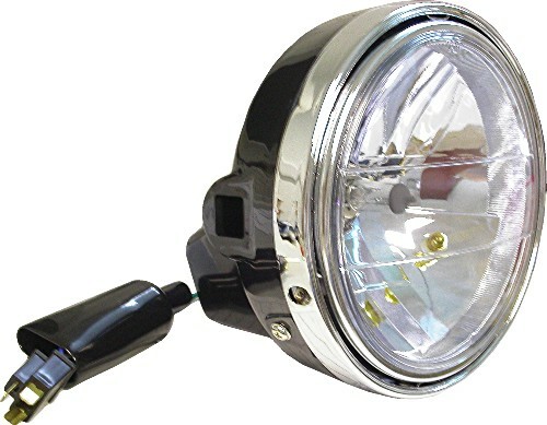 Headlight round complete - headlight,