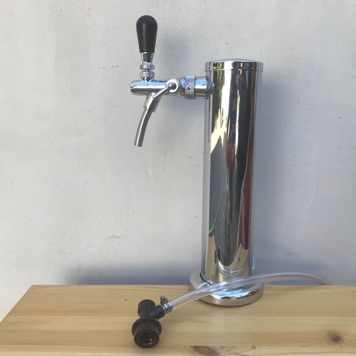 Tap tower single self closing - tower,