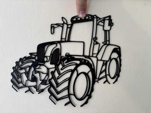 Fendt tractor printed - printed, sign