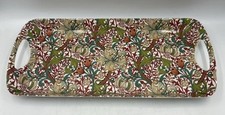 Leonardo Collection Melamine Tray Golden Lily" pattern by William Morris & Co
