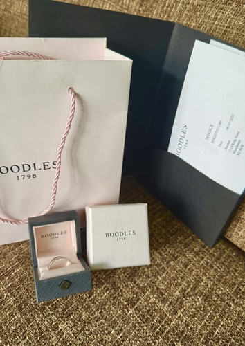 Boodles men platinum ring - platinum,