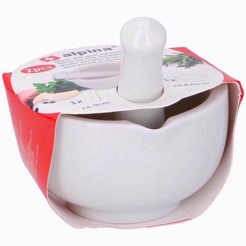 Alpina mortar with spout - with,
