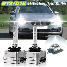 For BMW 5 Series F10 F11 09-16 Dipped Beam 6000K Qty 2 HID Xenon Headlight Bulbs