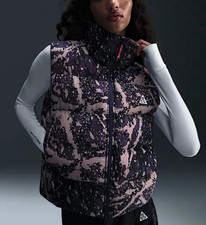 Nike ACG Therma-FIT ADV Lunar Lake Vest Black Purple FV7331-573 Size XS $250