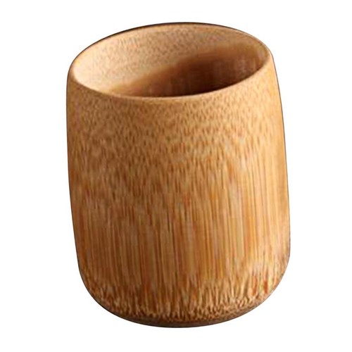 Natural bamboo drinking cup - bamboo,