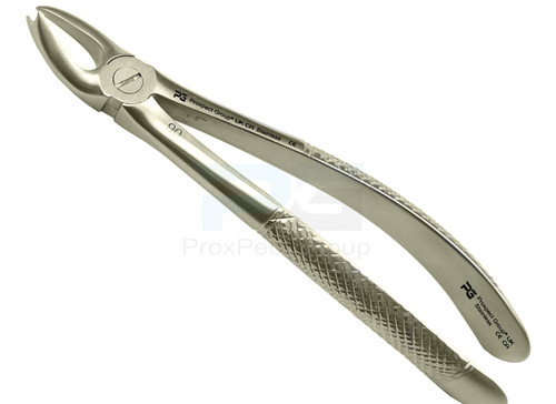 Dental extracting forcep - forcep, fig