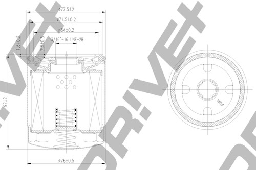 L11 0019 oil filter - dr!ve+, l11.0019