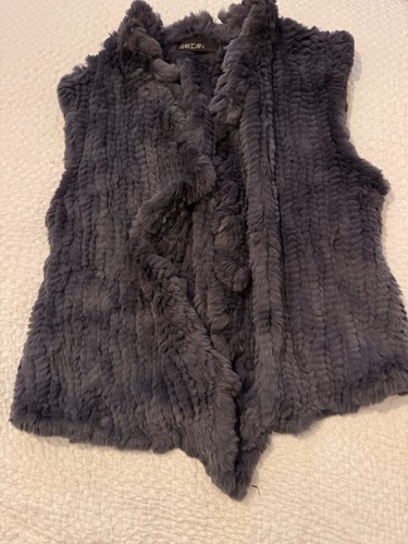 Marc cain rabbit fur gilet - fur,
