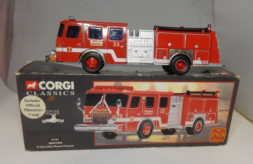 Corgi one side - e-one, fire
